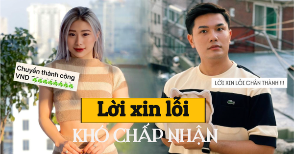 Những lời xin lỗi không đáng được tha thứ