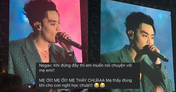 Negav phát ngôn “sốc óc” tại concert Anh Trai Say Hi