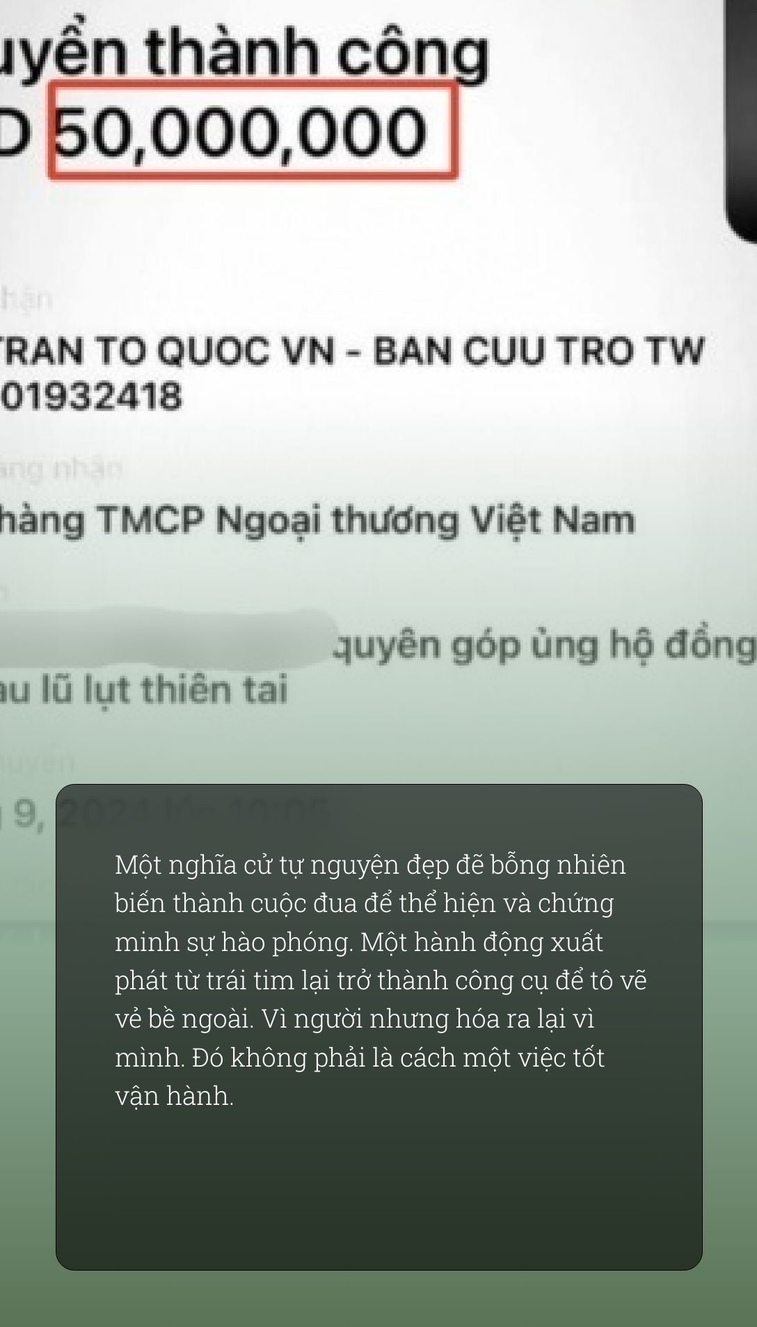 12 nghìn trang sao kê: 