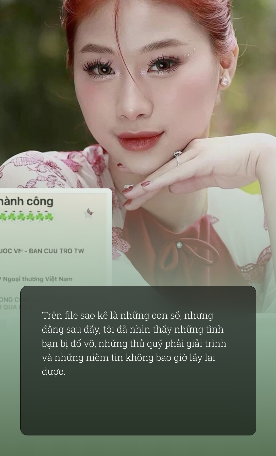 12 nghìn trang sao kê: 