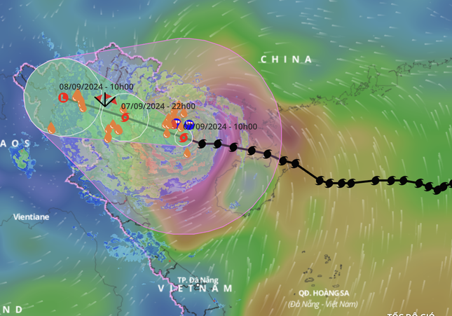 Bão số 3 vào đất liền theo kịch bản xấu nhất- Ảnh 1.