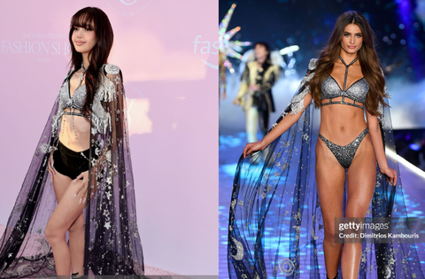 Lisa được Victoria’s Secret ưu ái nhưng sắc vóc vẫn kém 1 thiên thần