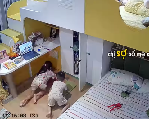 Chị gái vô tình làm đổ lọ mực, em trai có hành động không ngờ, check camera xong mẹ lập tức thay đổi thái độ