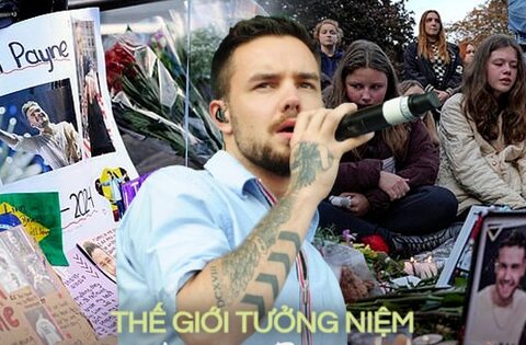 Đau lòng khung cảnh tưởng niệm Liam Payne trên khắp thế giới