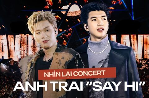 Nhìn lại 2 đêm concert Anh Trai Say Hi