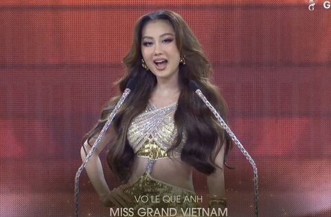 Chung kết Miss Grand: Quế Anh cực slay, hô tên quá cháy khiến fan Việt bất ngờ