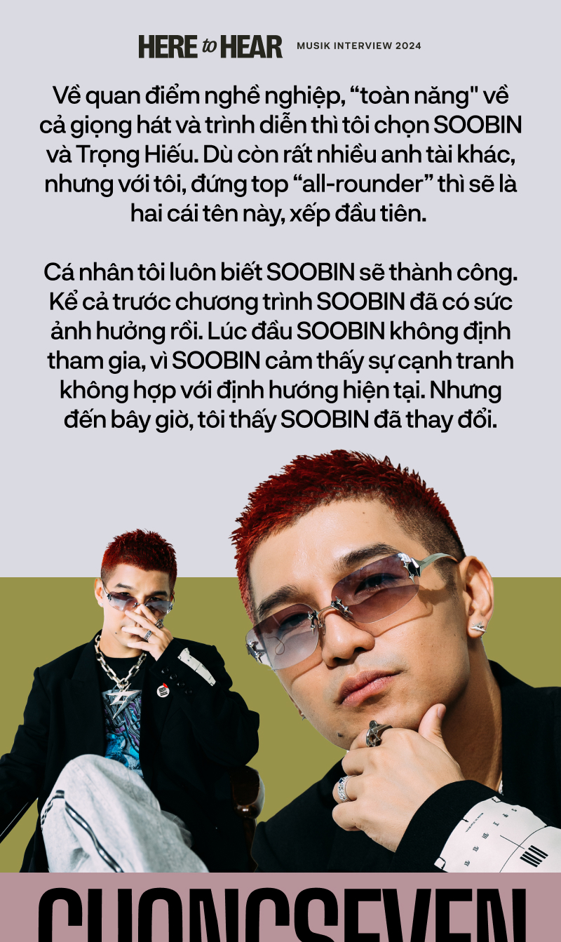 Cường Seven: Một nghệ sĩ trình diễn phải đáp ứng phần nghe lẫn phần nhìn, ra concert chính là quay “one-shot