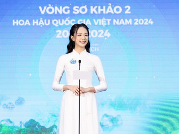 Xuất hiện thí sinh cao nhất Hoa hậu quốc gia Việt Nam, chân dài thẳng như 