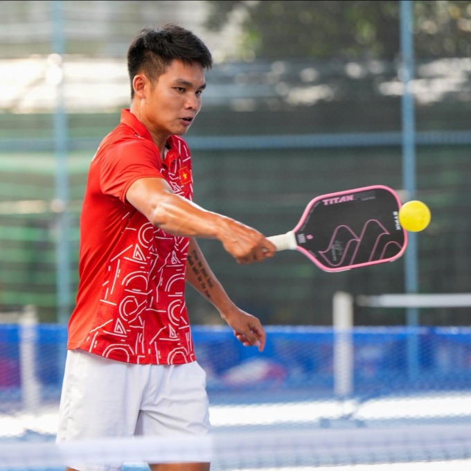 Trực tiếp giải pickleball tiền tỉ tại Việt Nam: Trương Vinh Hiển chiến thắng nghẹt thở, lọt vào chung kết- Ảnh 7.