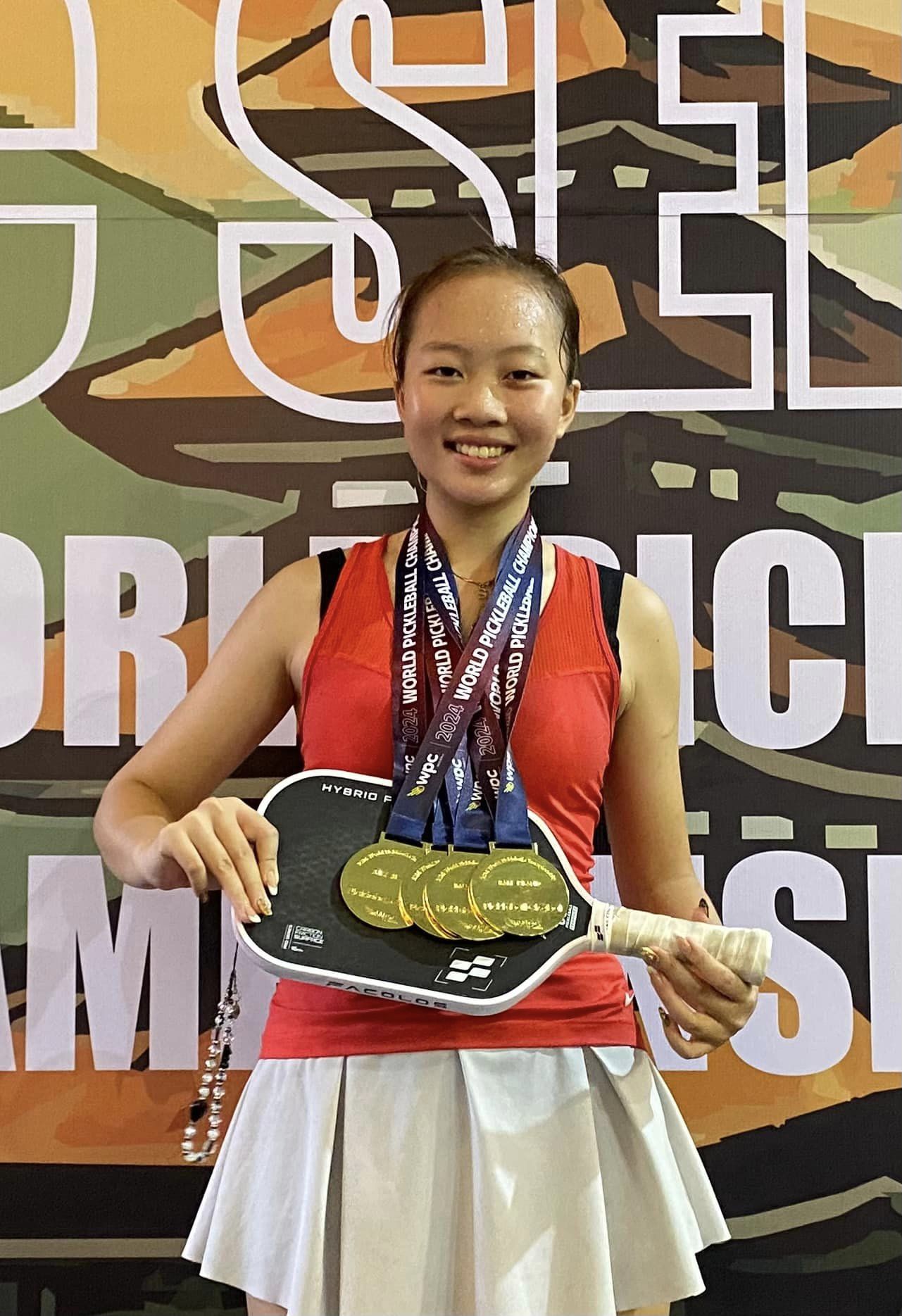 Trực tiếp giải pickleball tiền tỉ tại Việt Nam: Sophia Phương Anh lên ngôi, Vinh Hiển thua đáng tiếc ở chung kết- Ảnh 2.