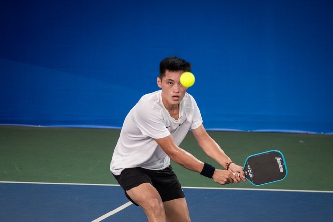 Trực tiếp giải pickleball tiền tỉ tại Việt Nam: Trương Vinh Hiển chiến thắng nghẹt thở, lọt vào chung kết- Ảnh 9.