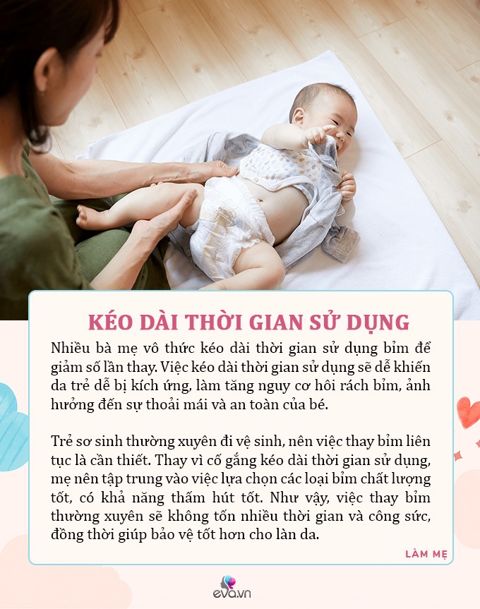 Những sai lầm phổ biến của mẹ Việt khi chọn và dùng bỉm cho con - 5
