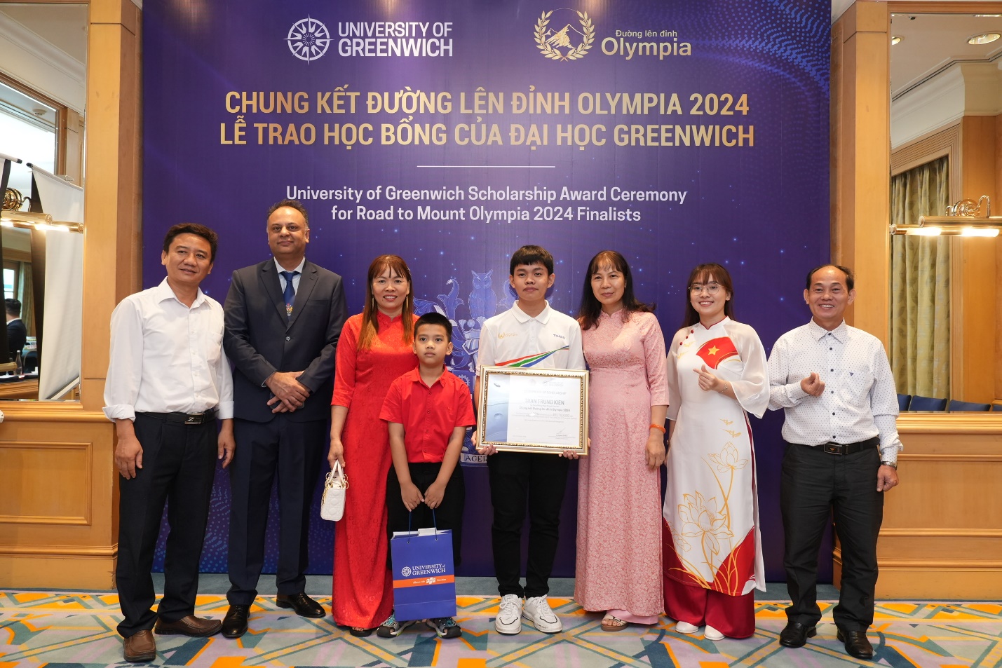 Các thí sinh thi chung kết Đường lên đỉnh Olympia nhận học bổng 100% từ Đại học Greenwich- Ảnh 5.