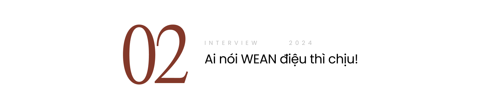 WEAN LE: 