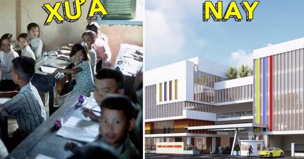 Xưa rồi cái thời trường công xập xệ, giờ từ Bắc vào Nam, nhiều trường công đẹp lung linh, hoành tráng chẳng kém trường tư!