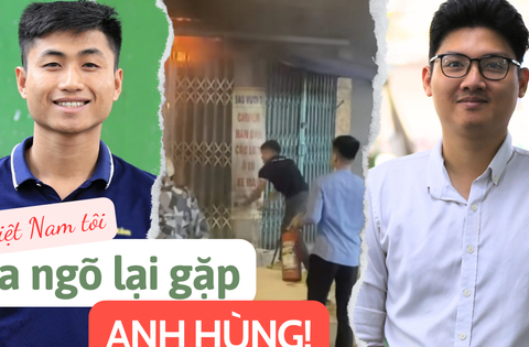 Gặp nhóm “người hùng” dập tắt đám cháy trong 49 giây ở Hà Nội: “Tôi tin mình đủ dũng cảm để lao vào cứu người”