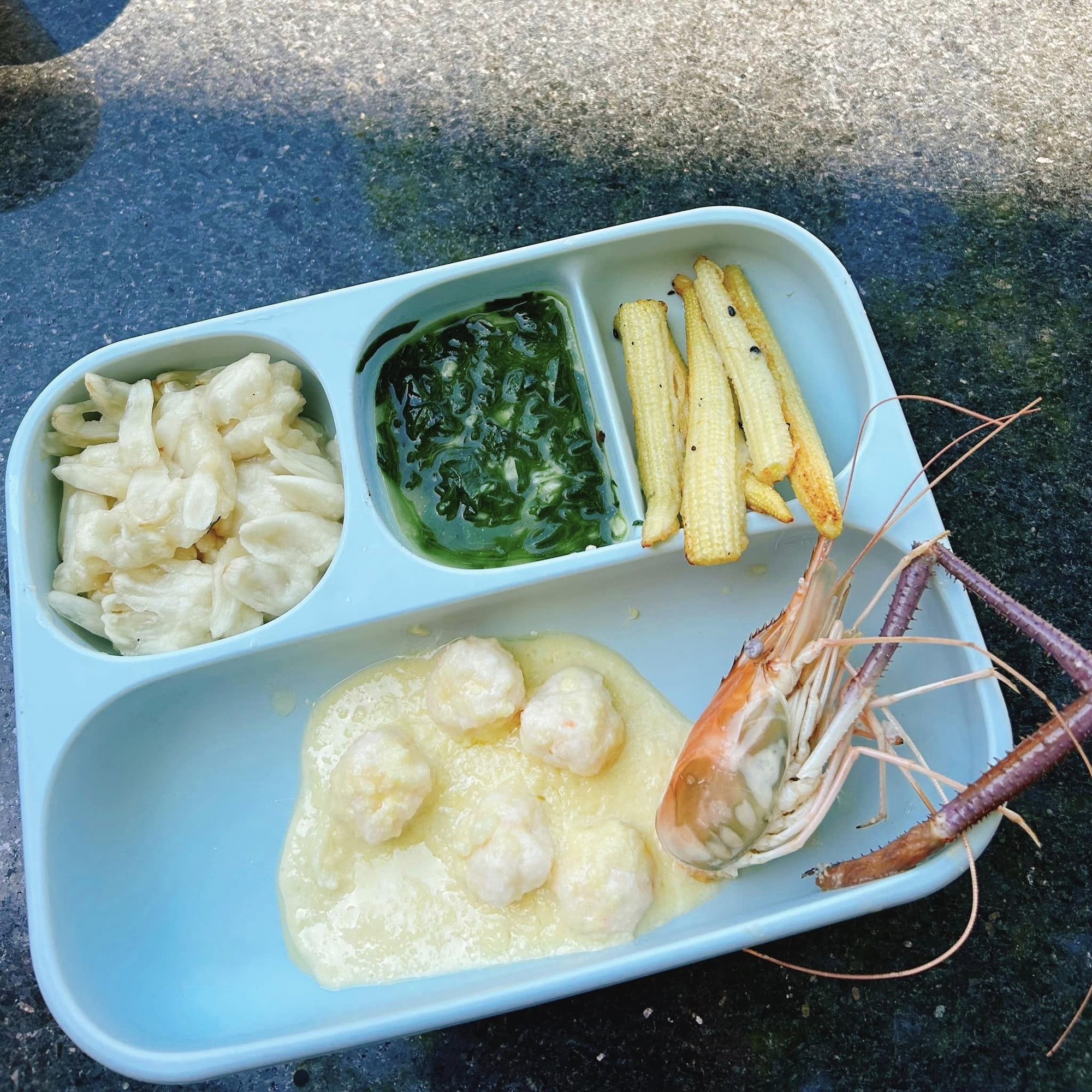 Mẹ bỉm từng không có tư duy bếp núc, nấu ăn âm điểm nhưng em bé 10 tháng đã khiến mẹ thay đổi thế này!- Ảnh 9.