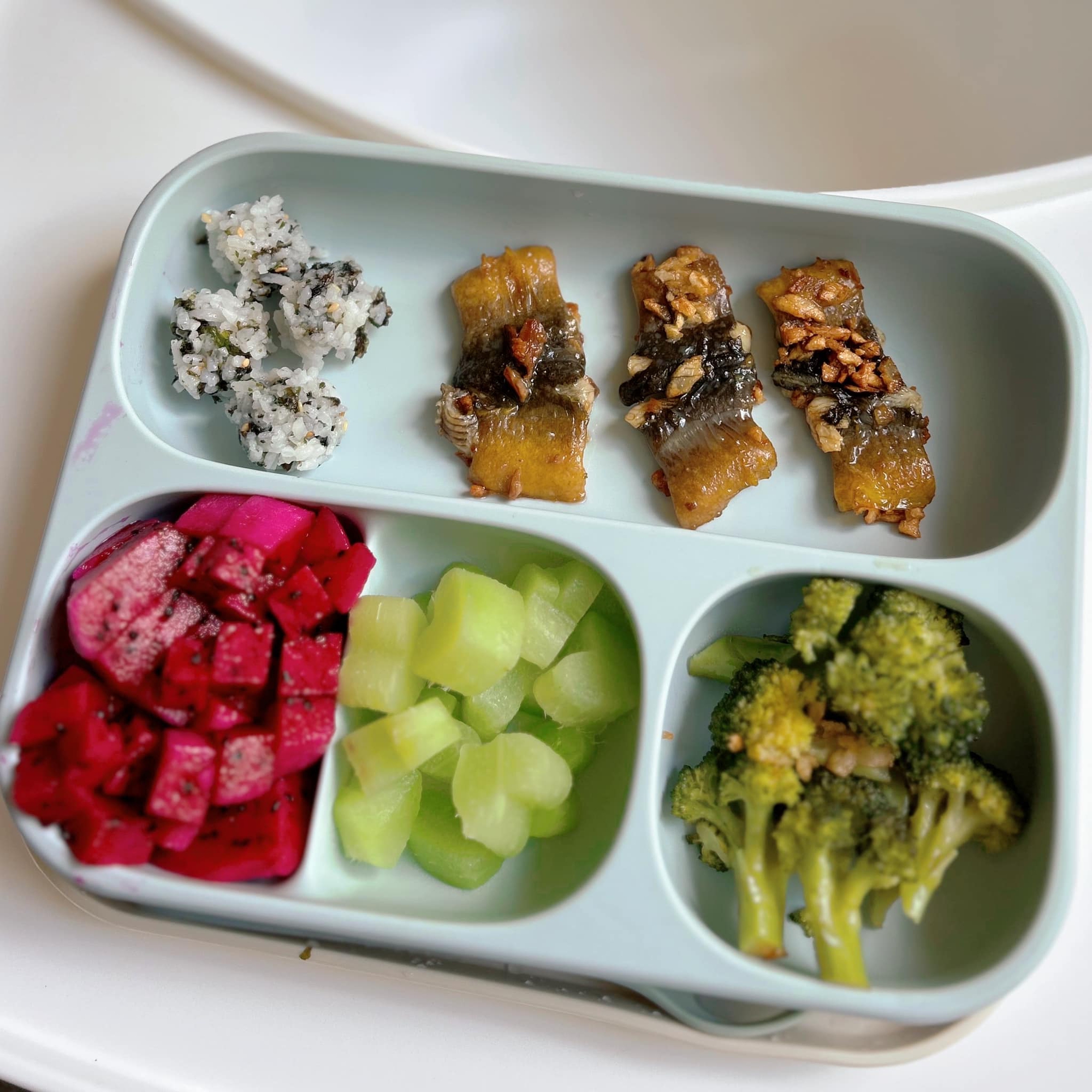 Mẹ bỉm từng không có tư duy bếp núc, nấu ăn âm điểm nhưng em bé 10 tháng đã khiến mẹ thay đổi thế này!- Ảnh 4.