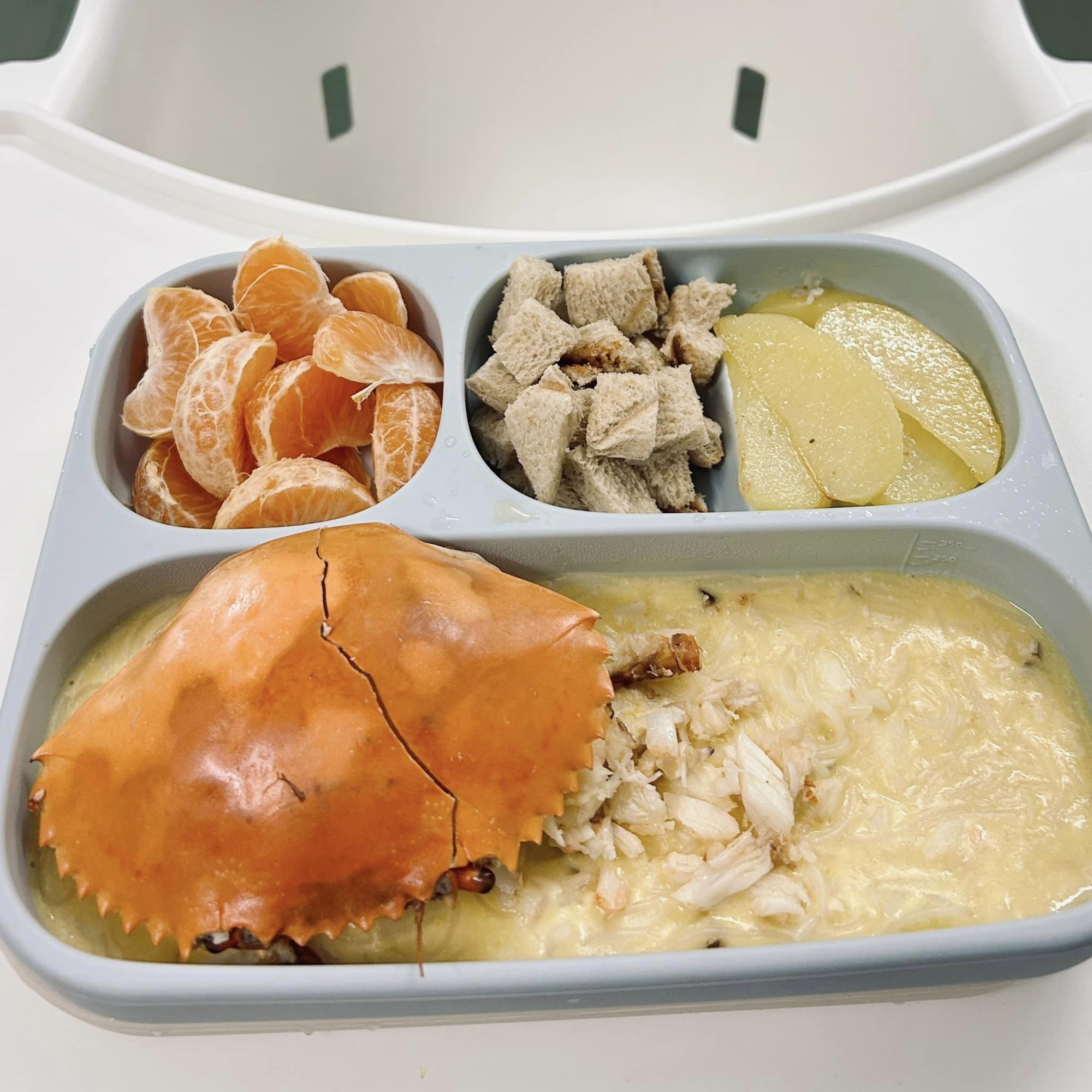 Mẹ bỉm từng không có tư duy bếp núc, nấu ăn âm điểm nhưng em bé 10 tháng đã khiến mẹ thay đổi thế này!- Ảnh 5.