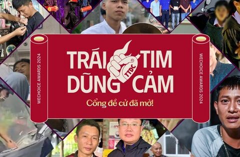 WeChoice Awards 2024 chính thức công bố Hạng mục dành riêng cho những “người hùng” mang Trái tim dũng cảm!