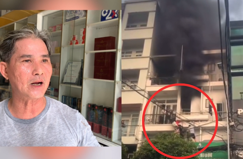 Gặp “người hùng” kéo hơn 10 người băng qua ban công, thoát nạn trong đám cháy dữ dội tại TP.HCM: “Bản năng thì mình làm vậy”