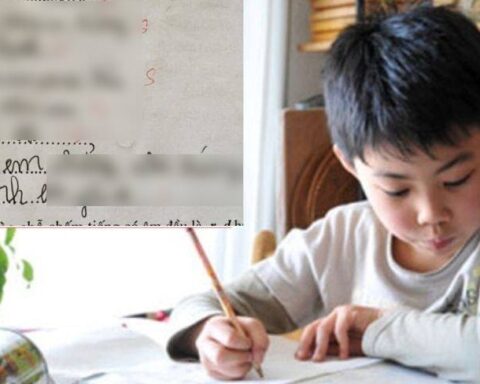 “Bê” mẹ và anh trai vào bài tập đặt câu, học sinh tiểu học tạo nên thành quả khiến ai nấy cười ná thở