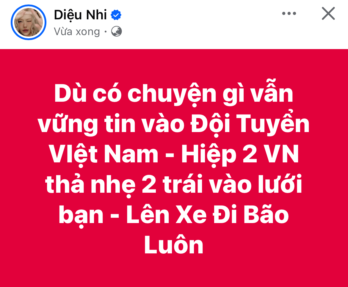 Dàn sao Vbiz hồi hộp từng phút trận Việt Nam - Thái Lan: Trấn Thành tức 1 chuyện, Puka bầu bí vẫn cực sung!- Ảnh 11.