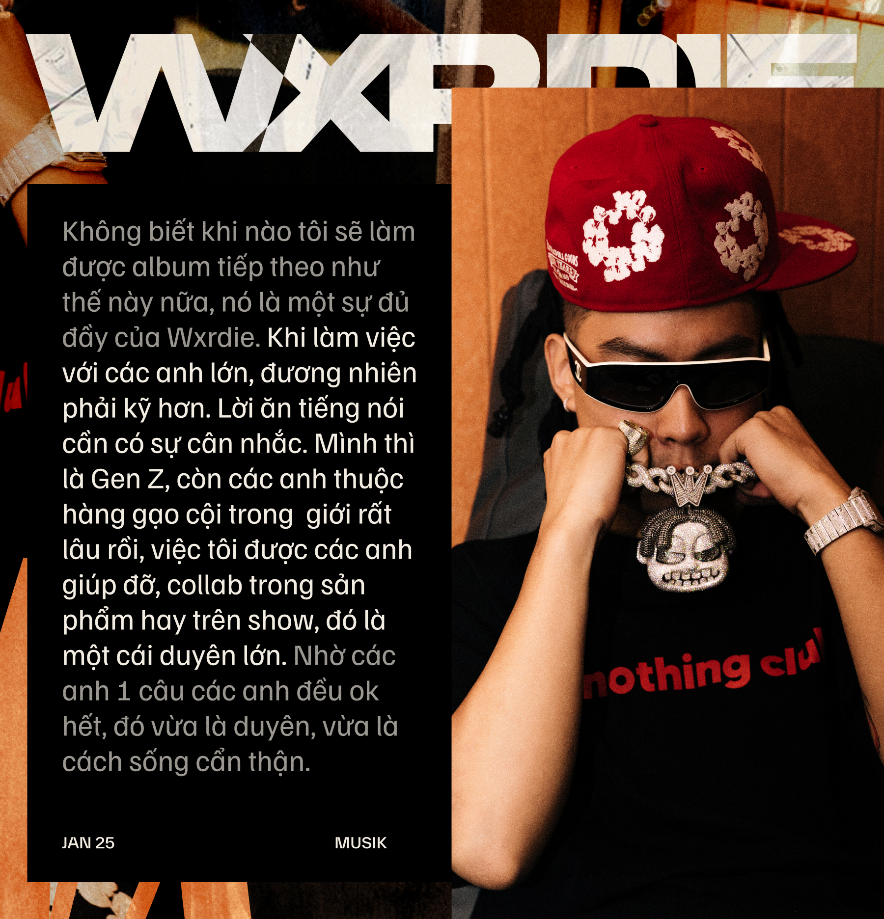 Wxrdie: Người tài năng nhất thế hệ là tlinh, trình của một rapper không nằm ở yếu tố kỹ thuật hay sự nổi tiếng- Ảnh 2.