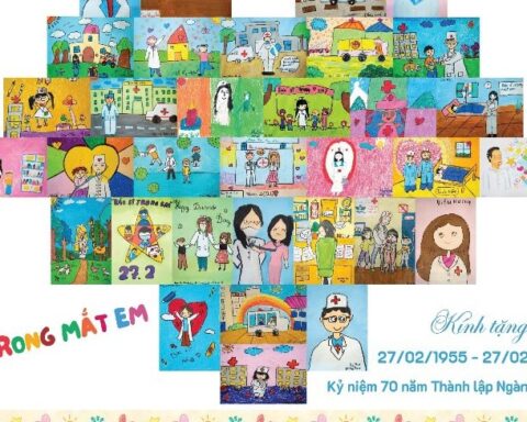 Những thông điệp ý nghĩa và đáng yêu qua workshop vẽ tranh “Bác sĩ trong mắt em”