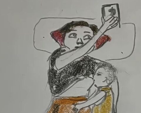 Con gái vẽ bức tranh về mẹ, chân thật tới nỗi cô giáo sốc ngang còn bà mẹ không biết giấu mặt vào đâu!