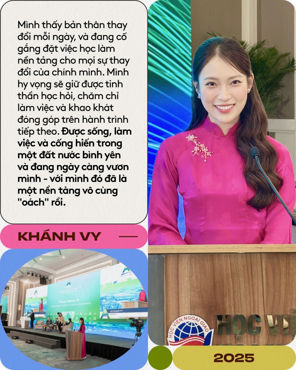 Khánh Vy hé lộ hậu trường làm MC tại diễn đàn Tương lai ASEAN 2025, gặp Thủ tướng Phạm Minh Chính: “Có 2 khoảnh khắc căng não”- Ảnh 6.