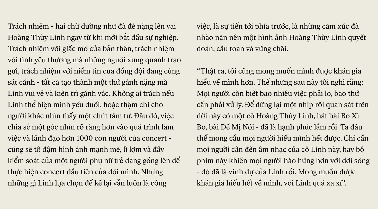 Hoàng Thùy Linh nói về hạnh phúc: “Có lẽ là trời thương tôi nhiều năm vất vả, nên đã cho tôi những niềm vui bất ngờ” - Ảnh 13.