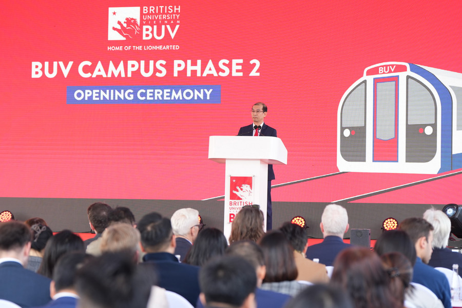 ĐH Anh Quốc Việt Nam (BUV) khánh thành khu học xá có vốn đầu tư 165 triệu USD, khuôn viên tiêu chuẩn 5 sao!- Ảnh 2.