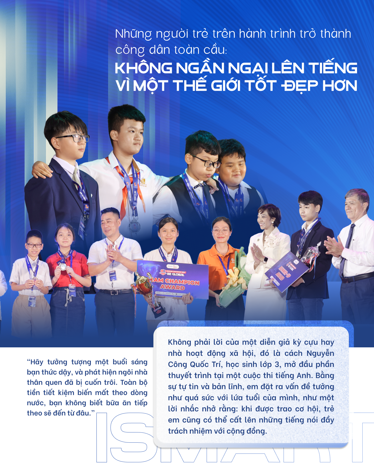 Những người trẻ trên hành trình trở thành công dân toàn cầu: Không ngần ngại lên tiếng vì một thế giới tốt đẹp hơn- Ảnh 1.
