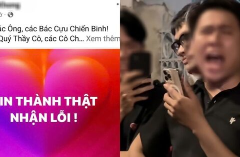 Vụ sinh viên vô lễ với cựu chiến binh: Trường Văn Lang họp khẩn; xuất hiện bài xin lỗi nghi dùng AI