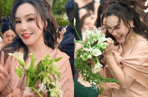 Thêm 1 màn bắt hoa cưới linh nghiệm: Hoá ra Hồ Quỳnh Hương đã bất chấp “xin vía” từ đôi Vbiz đặc biệt này!