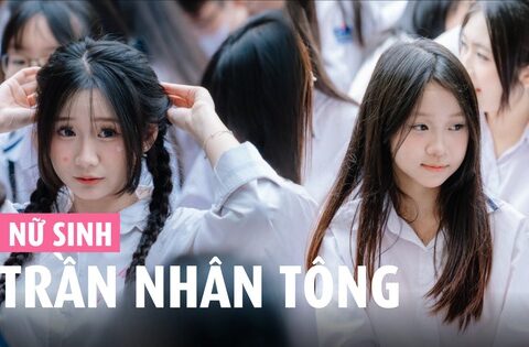 Chùm ảnh nữ sinh Trần Nhân Tông trong lễ bế giảng gây sốt khắp cõi mạng: Thanh xuân đúng là thứ khiến người ta “say nắng”!