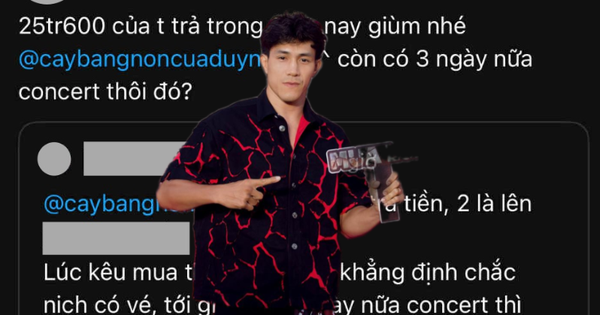 Phía Nguyễn Trần Duy Nhất lên tiếng về thông tin FC scam vé concert Chông Gai