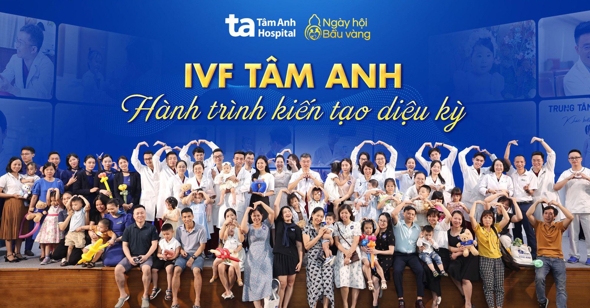 Cuộc hội ngộ diệu kỳ của hàng trăm em bé IVF