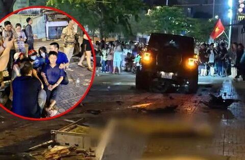 Xót xa hình ảnh người đàn ông ngã khuỵu bên thi thể vợ và mẹ sau vụ tai nạn ở TPHCM: Người dân nói gì?