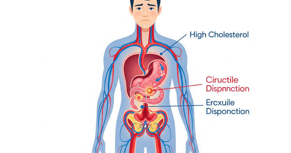 Cholesterol cao có thể gây ra rối loạn cương dương không?
