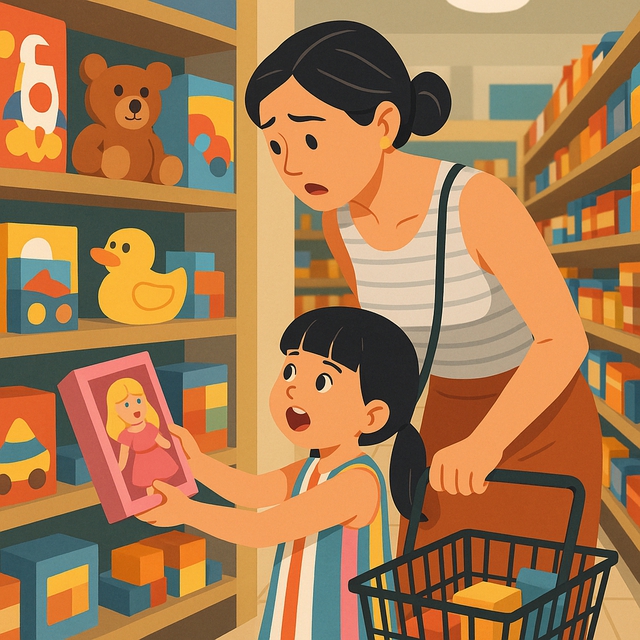 Khi con đòi mua đồ chơi, đừng nói: 