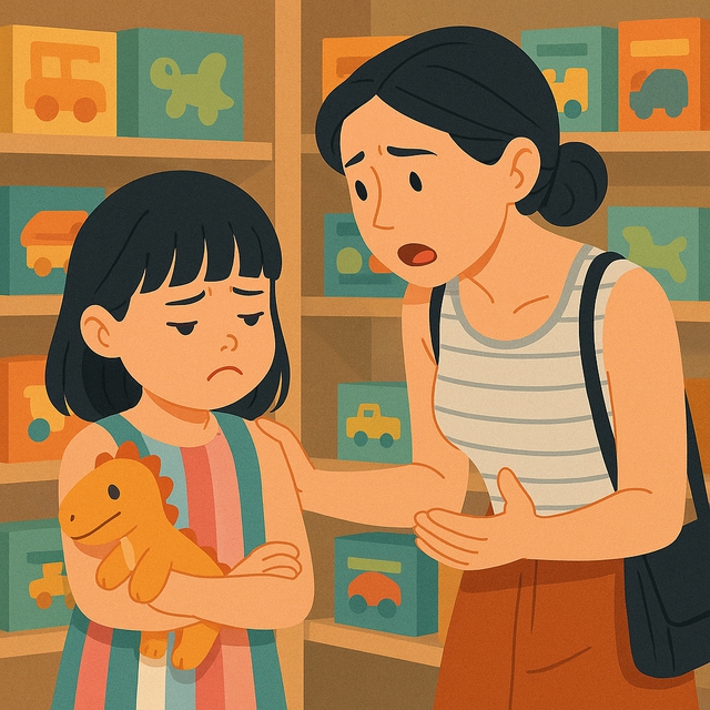 Khi con đòi mua đồ chơi, đừng nói: 