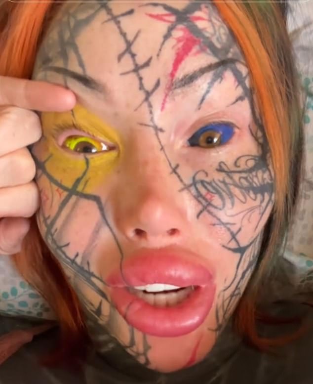 Mạo hiểm xăm nhãn cầu vì muốn thành 