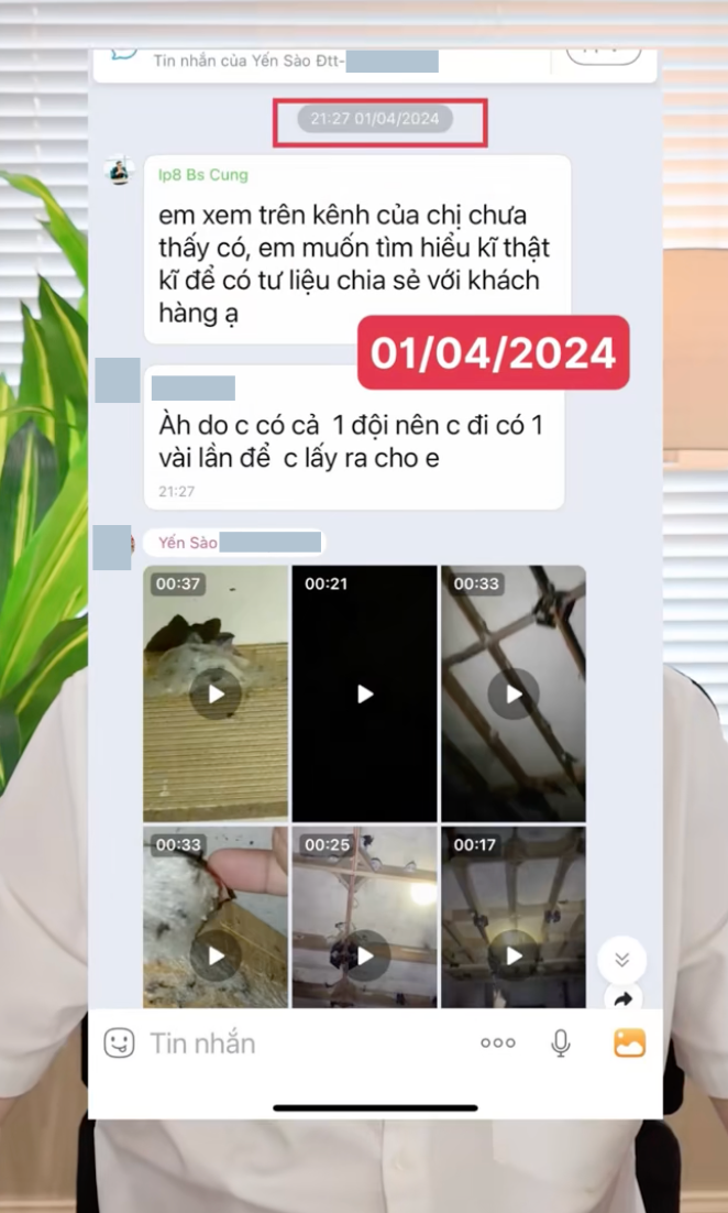 Bác sĩ Cung công khai tin nhắn, hình ảnh làm việc với nhãn hàng yến giá rẻ, còn Lê Anh Nuôi phản ứng lạ- Ảnh 3.