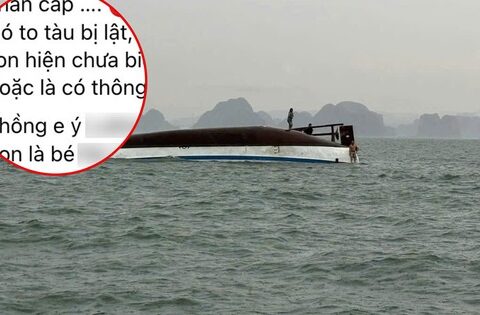 Gia đình Hà Nội đi trên tàu bị lật, 3 người mất liên lạc: Đi tiếp Hạ Long sau chuyến du lịch cùng công ty