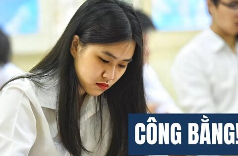 “Nhiều người có con học “làng nhàng” nhưng muốn 9, 10 điểm, nhìn phổ điểm tốt nghiệp mới thấy công bằng là đây!