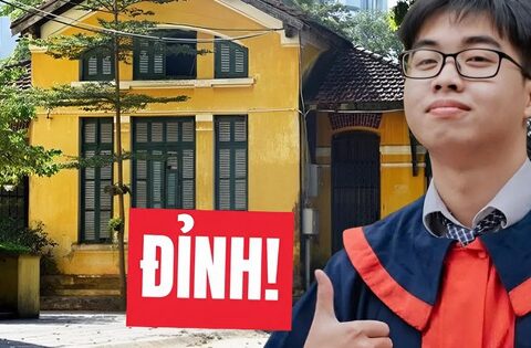 ĐỈNH: Một tuần trước thi tốt nghiệp mới ôn môn Lý, nam sinh Hà Nội vẫn đạt 10 điểm, Thủ khoa cả A01 và D01!