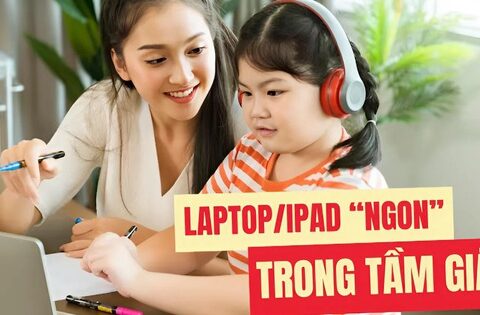 Ngân sách không quá dư dả nhưng muốn mua laptop, iPad ổn cho con học thì nên chọn loại nào: Tham khảo dưới đây!