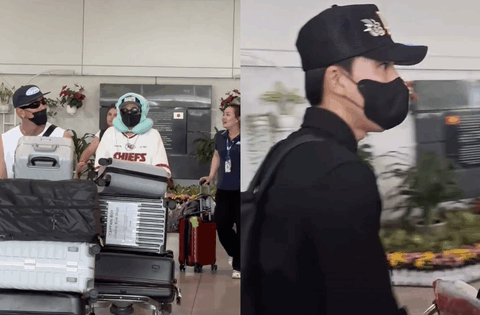 “Tóm dính” HIEUTHUHAI trở về nước sau sân khấu sexy đỏ mặt, lộ diện cùng dàn Anh Trai “hot hòn họt”